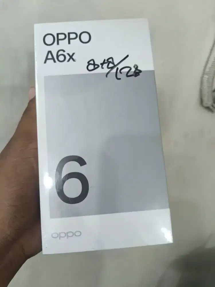 New Oppo a6x ram8/128 garansi resmi 1 tahun