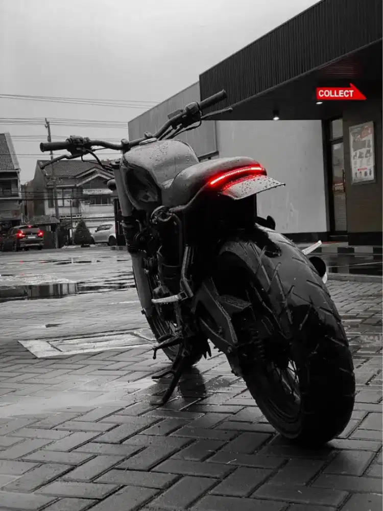 Yamaha Byson 2012 Brat / Japstyle / Cafe Racer Custom