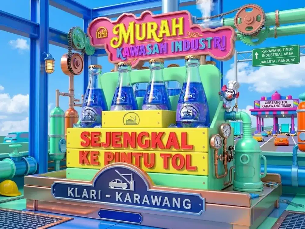 JUAL TANAH DI KERAWANG TIMUR, KLARI, KABUPATEN KERAWANG.