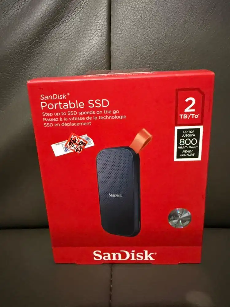 Jual SSD 2 TB merk sandisk gaes