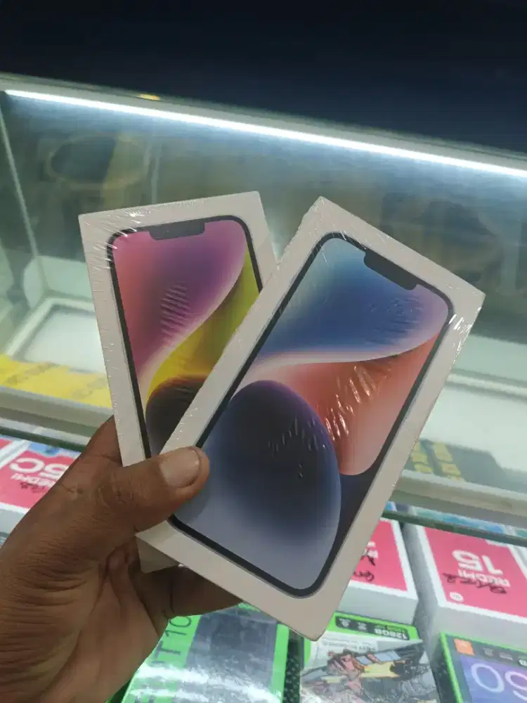 New iPhone 14 128 iBox garansi resmi 1 tahun ibox
