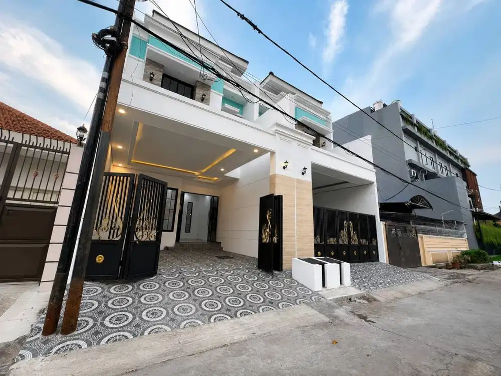 DIJUAL RUMAH BARU GRESS MODEL CLASSIC MINIMALIS BABATAN PANTAI