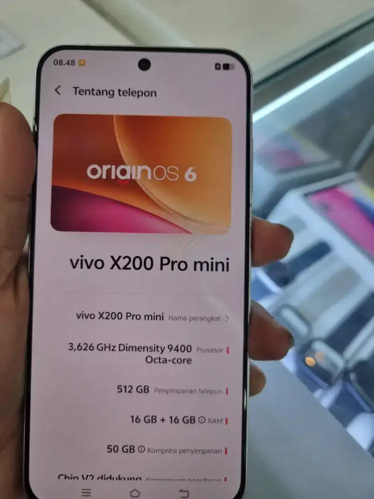 Vivo X200 Pro Mini 16/512 second Beacukai