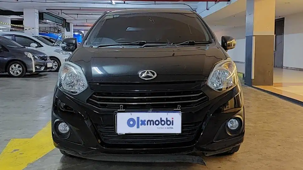 TDP 5, JT Daihatsu Ayla 1.0 X Bensin-AT Hitam 2018