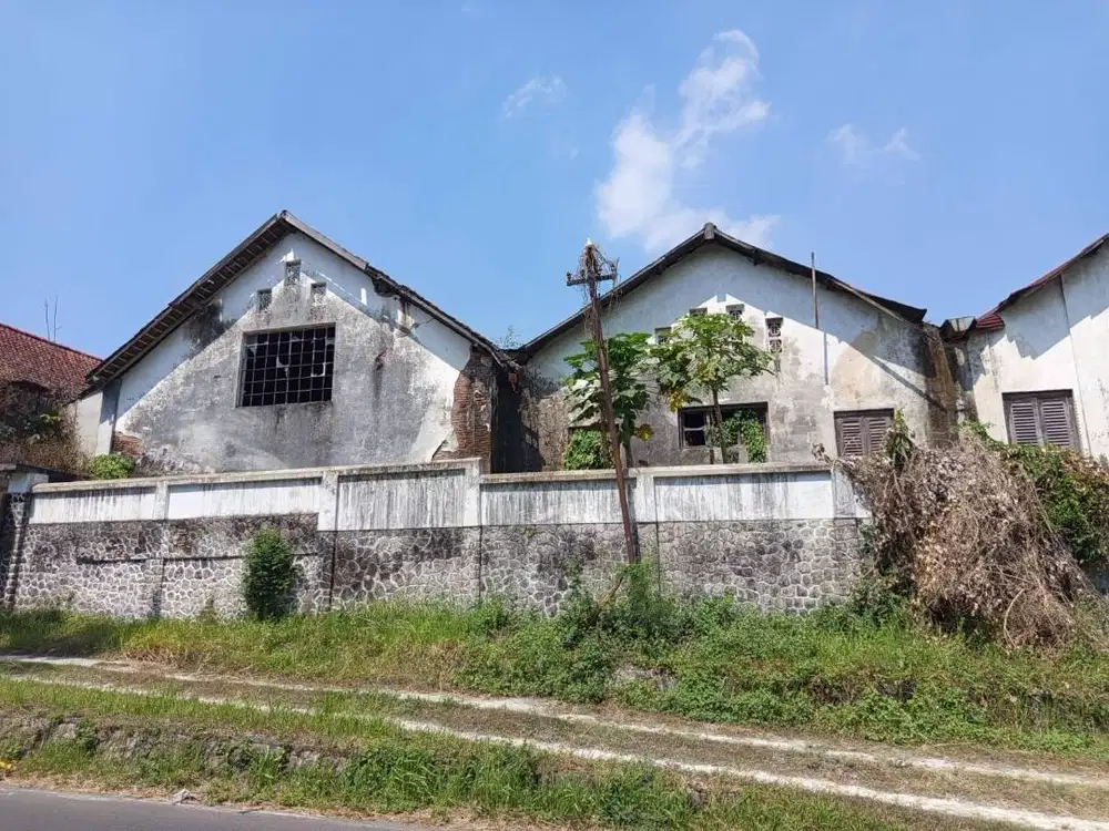 DIJUAL MURAH LAHAN DAN GUDANG EX PABRIK MOJOSARI