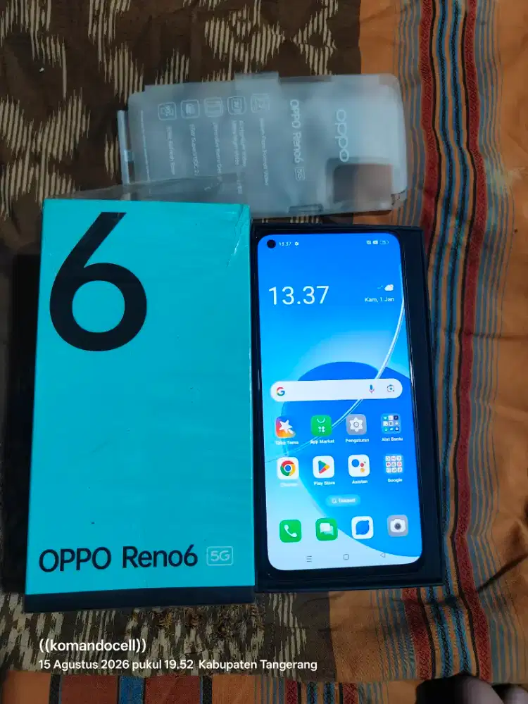 Opoo Reno 6.5G ram8/128gb