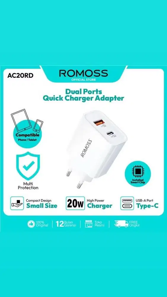 CHARGER ROMOSS 20W