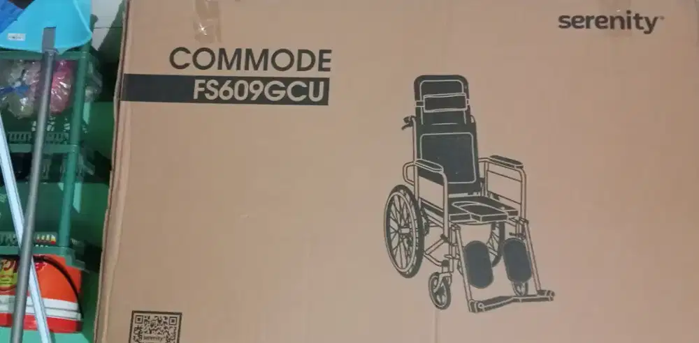 Kursi roda blom pernah di pake