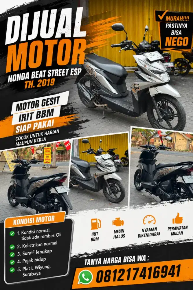 Dijual Beat Street ESP 2019