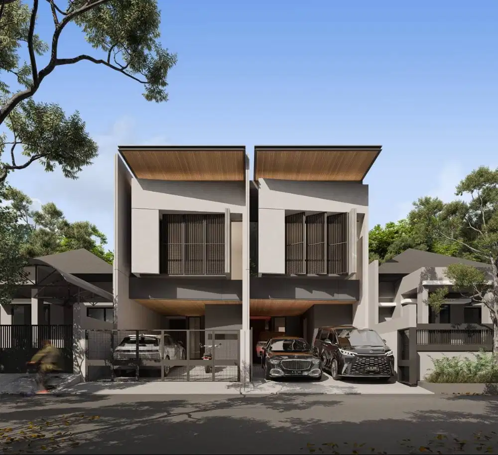 DIJUAL RUMAH BARU GRESS PREMIUM QUALITY MODERN GAYUNGSARI BARAT