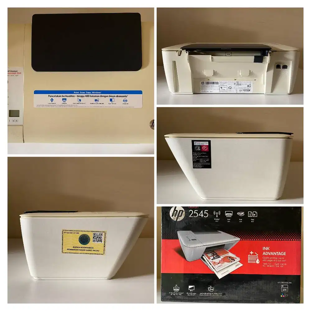HP Printer Deskjet Ink Advantage 2545