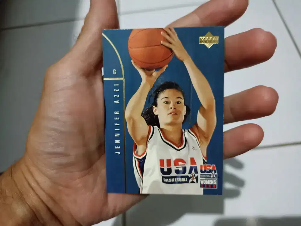 Kartu Basket Rare Jennifer Azzi Original USA