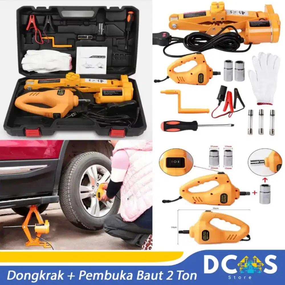 DONGKRAK ELEKTRIK ELECTRIC HYDRAULIC JACK ZS2J 3 TON