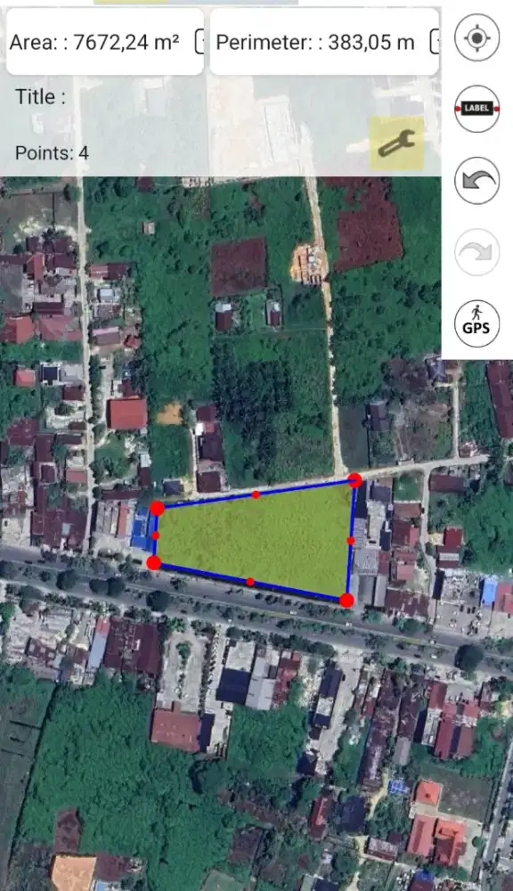 JUAL TANAH PINGGIR JLN