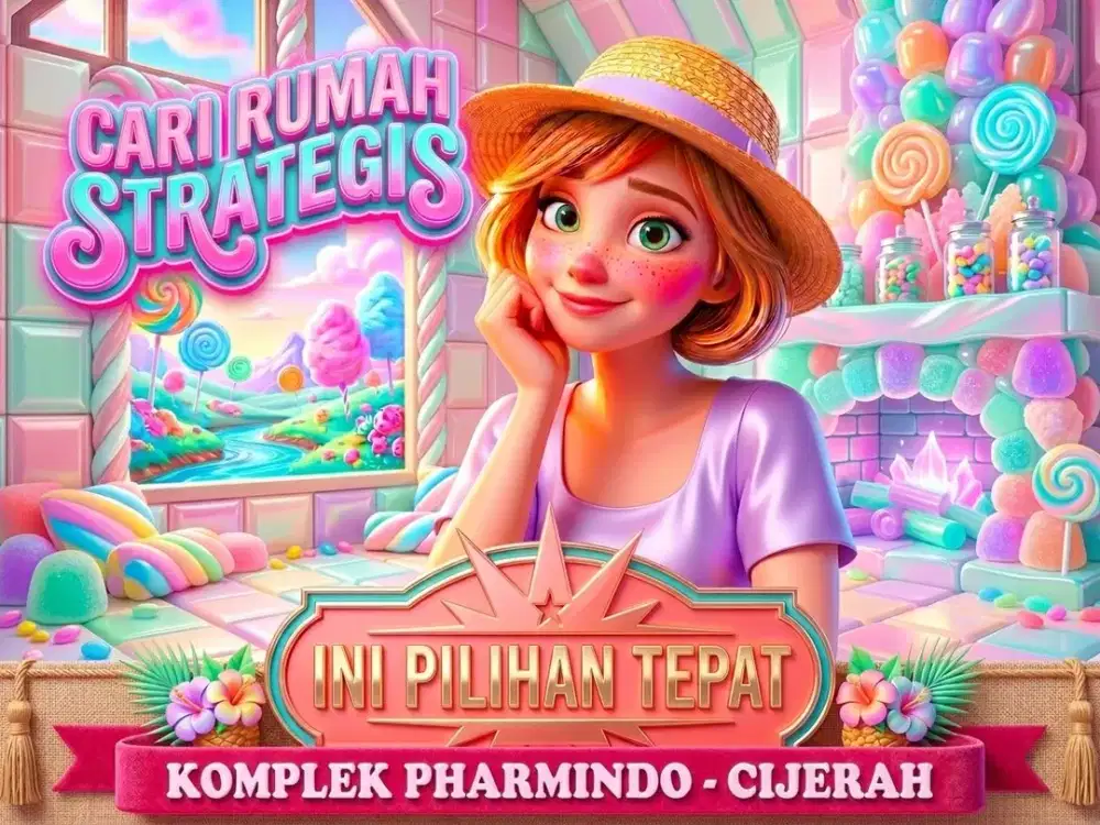 JUAL RUMAH DI PHARMINDO, CIJERAH, MELONG, CIMAHI SELATAN.