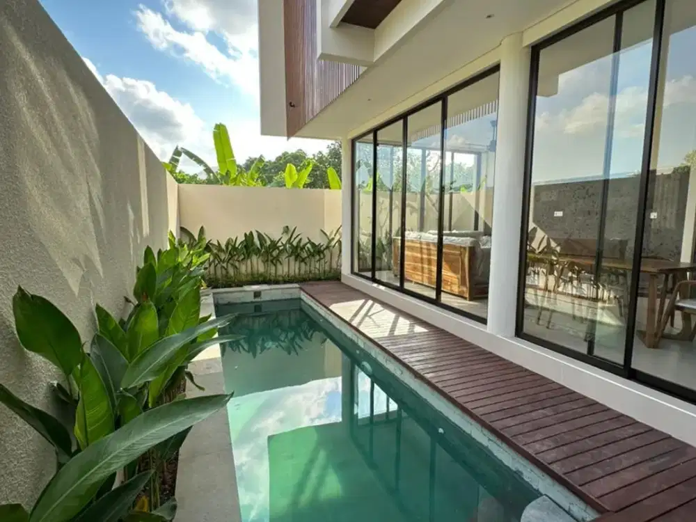 VILLA RESIDNCE EXLUSIVE 2BR PRIVAT POOL FULLYFURNISHED DI KAWASAN  CANGGU