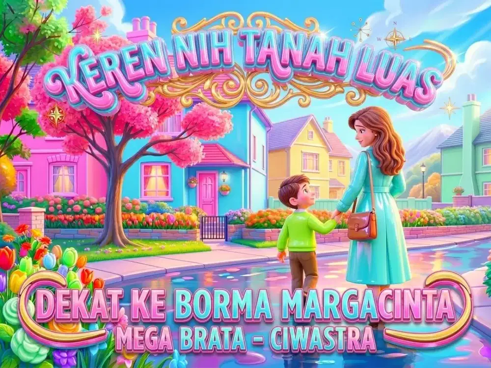 JUAL RUMAH DI KOMPLEK MEGA BRATA, CIWASTRA, BUAH BATU, BANDUNG KOTA.