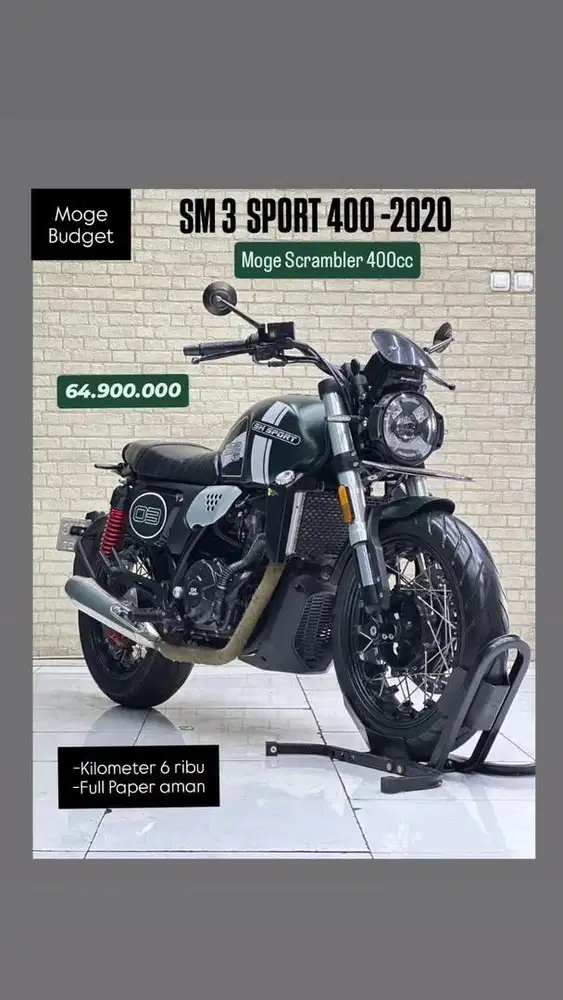 Moge sm3 400 dari sm sport
