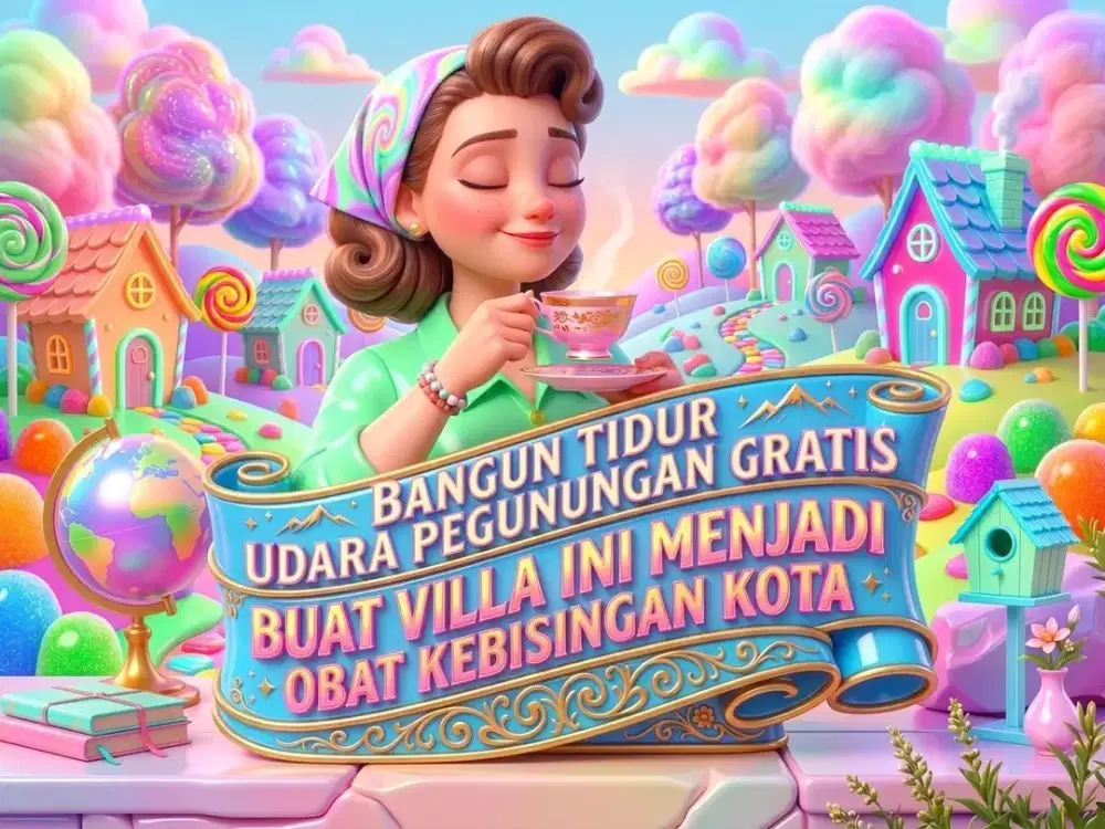 JUAL VILLA DI VILLA ISTANA BUNGA, KOLMAS, CIHANJUANG, BANDUNG BARAT.