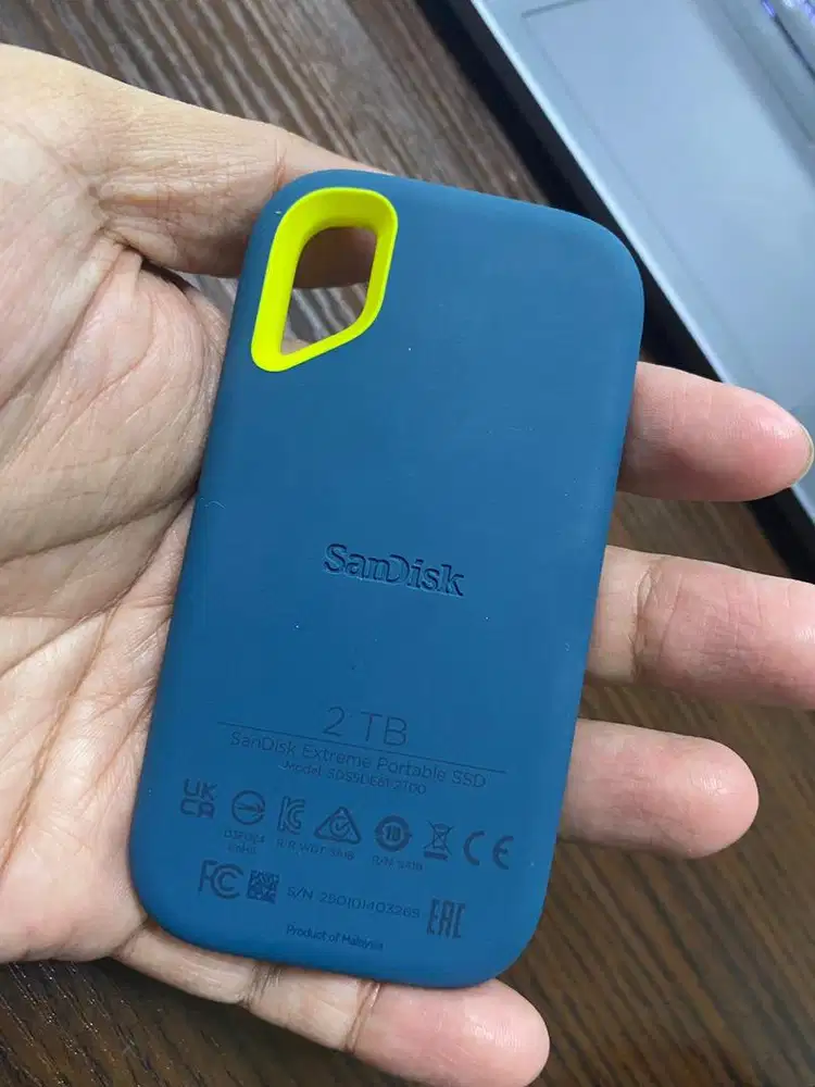 Hardisk Eksternal SSD/ HDD Sandisk 2TB