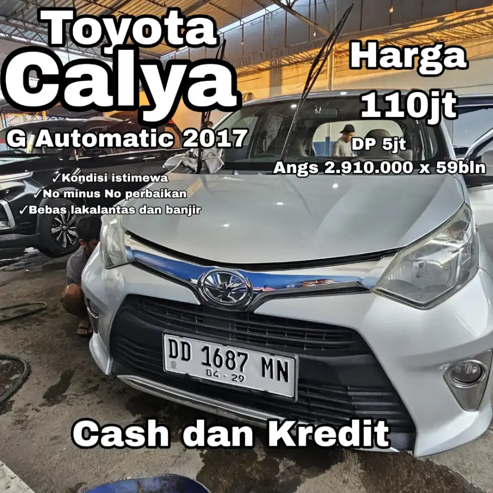 Dp 5jt angs 2,910 x 59bln...Cayla G automatic 2017 warna silver