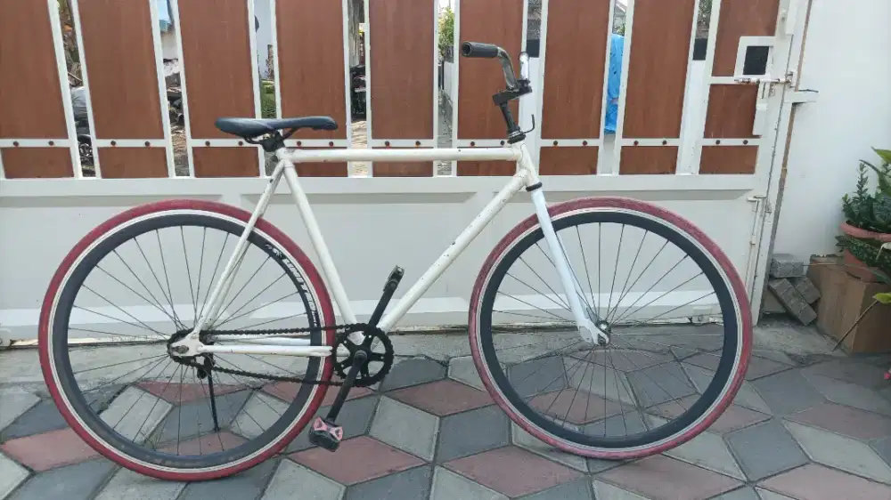 Fixie gear doltrap normal siap gowes