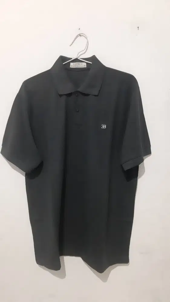 KAOS POLO SHIRT LENGAN PENDEK EASTBOY - ABU (SIZE XL)