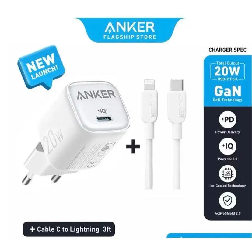 charger anker 20wat