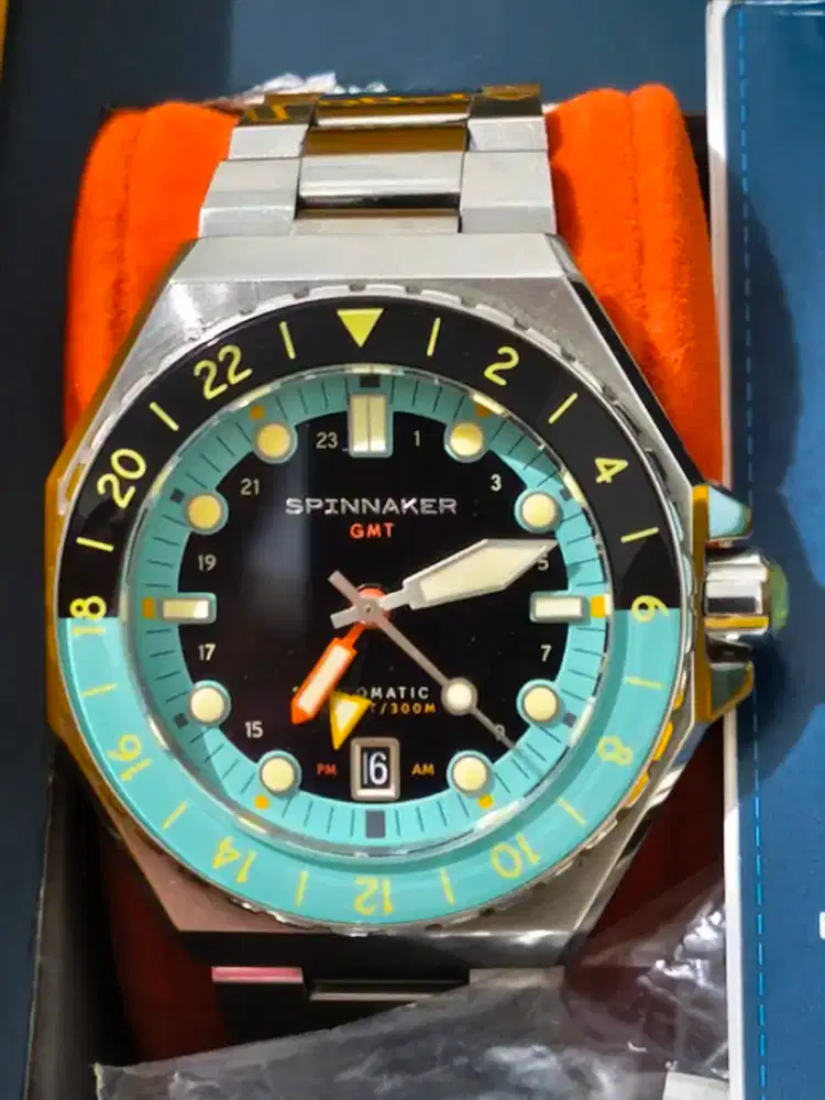 Jam Tangan Pria Spinnaker Dumas Dark Turquoise