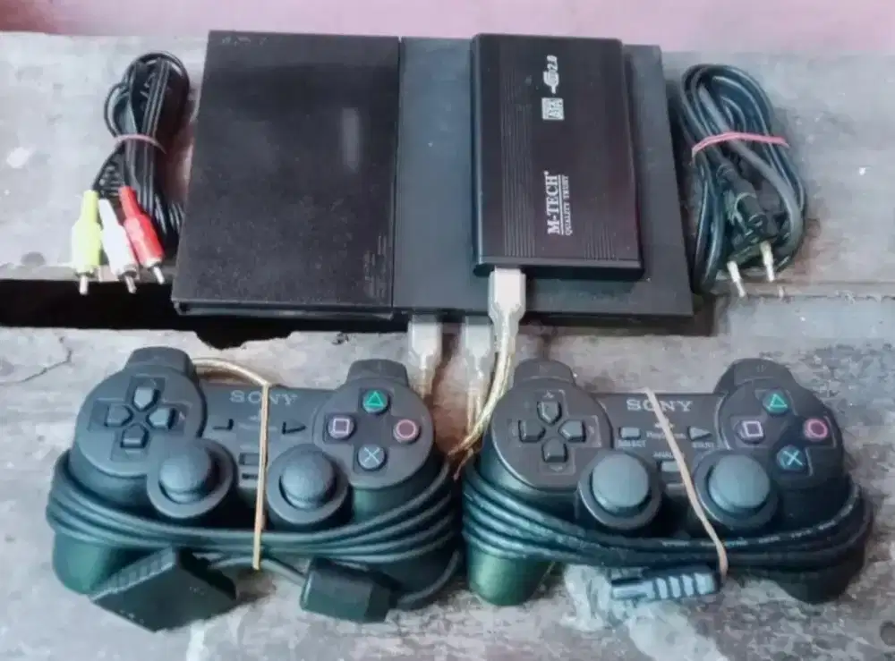 PS2 slim hardisk 160gb game seeur bola 2026