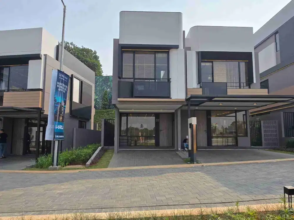 Rumah Dijual Park Serpong Tipe URBAN Crafted