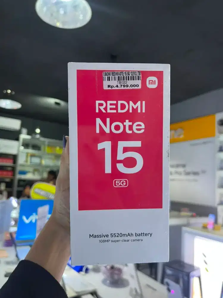 Xiaomi redmi note 15 5G 12/512gb ATLANTIS DAHSYAT