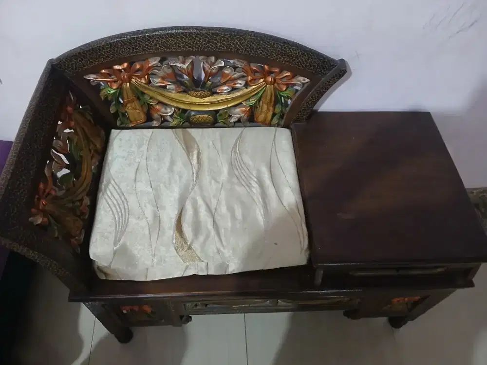 Meja telpon jati