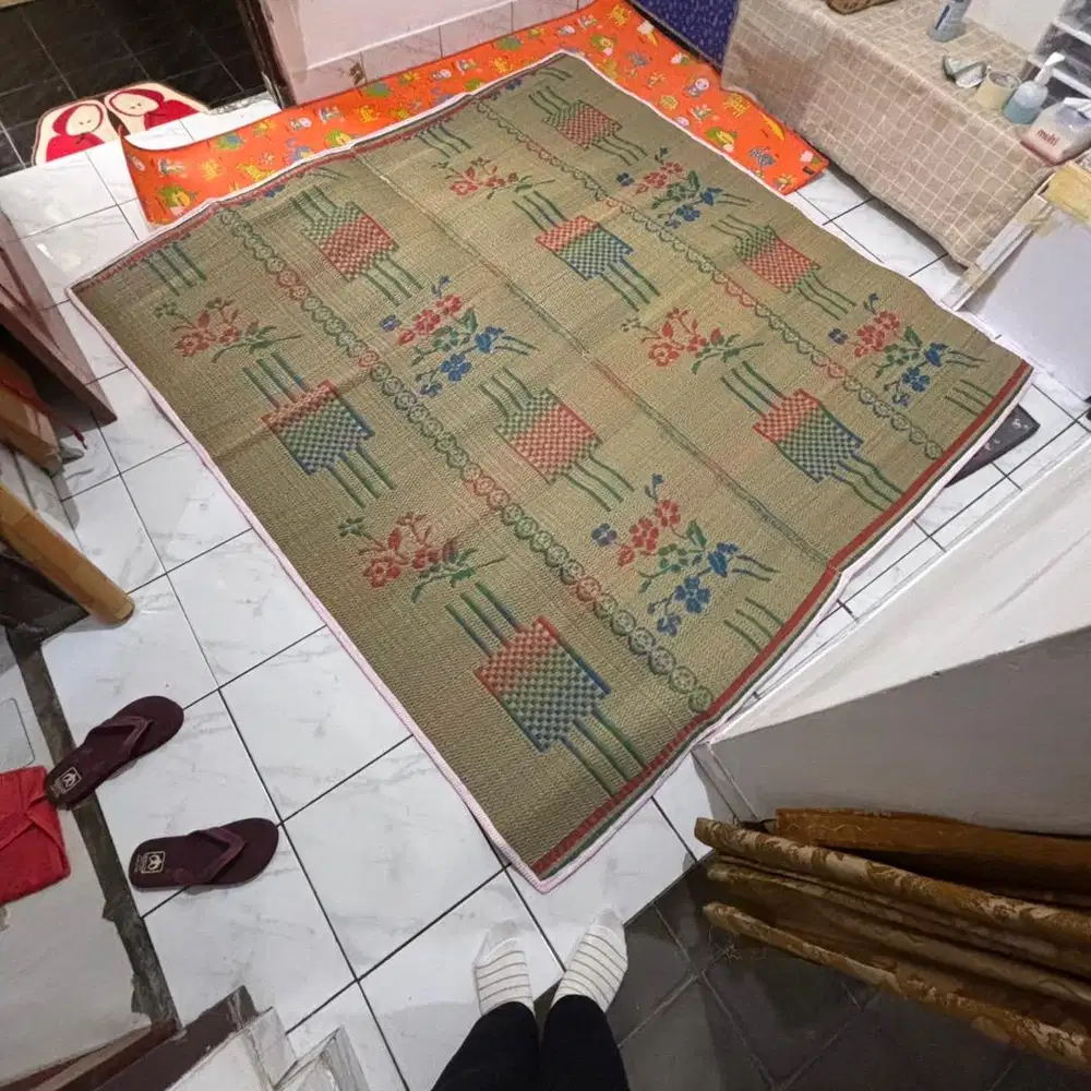 Tikar Lipat Duta Plast Ukuran  2 x 2 Meter