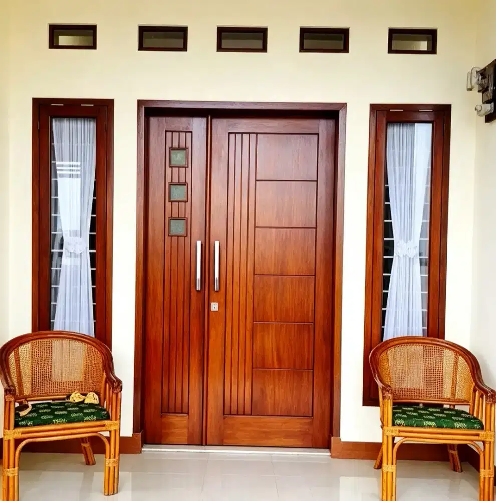 JUAL PINTU,KUSEN,JENDELA FULL KAYU JATI 100%