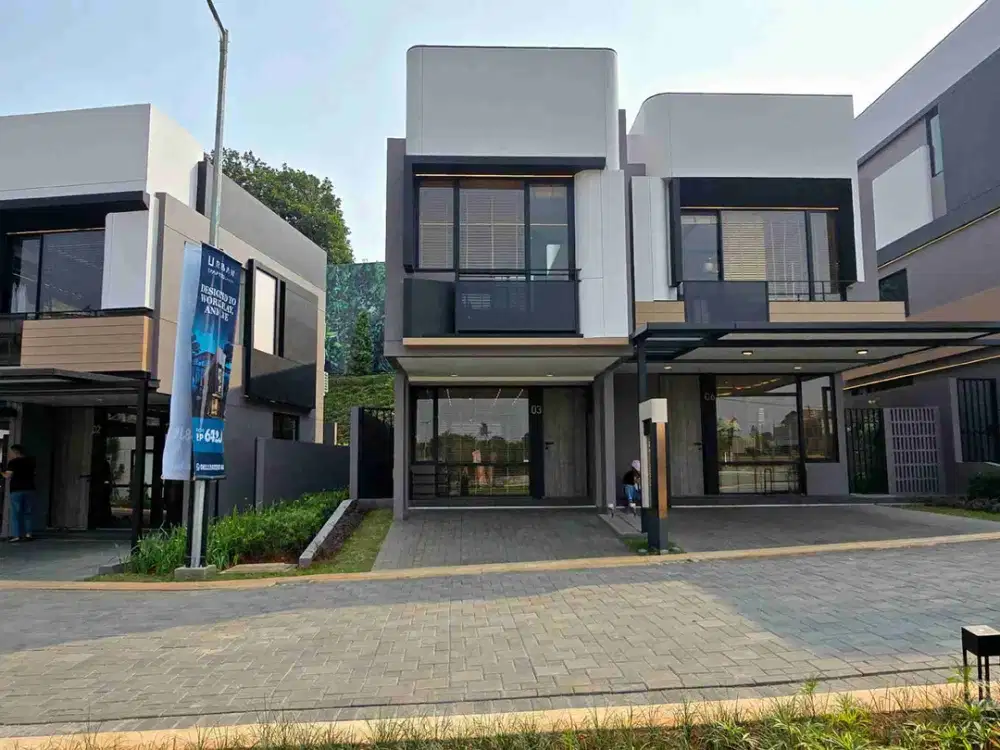 Rumah Dijual VIRAL Park Serpong Tipe URBAN CRAFTED Free biaya KPR