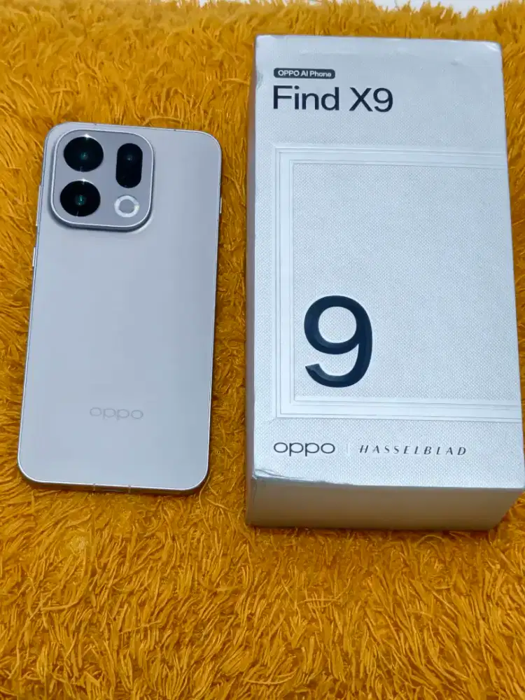 Oppo Find X9 BASIC 16GB/512 GB Titanium Grey Fullset Resmi Indo