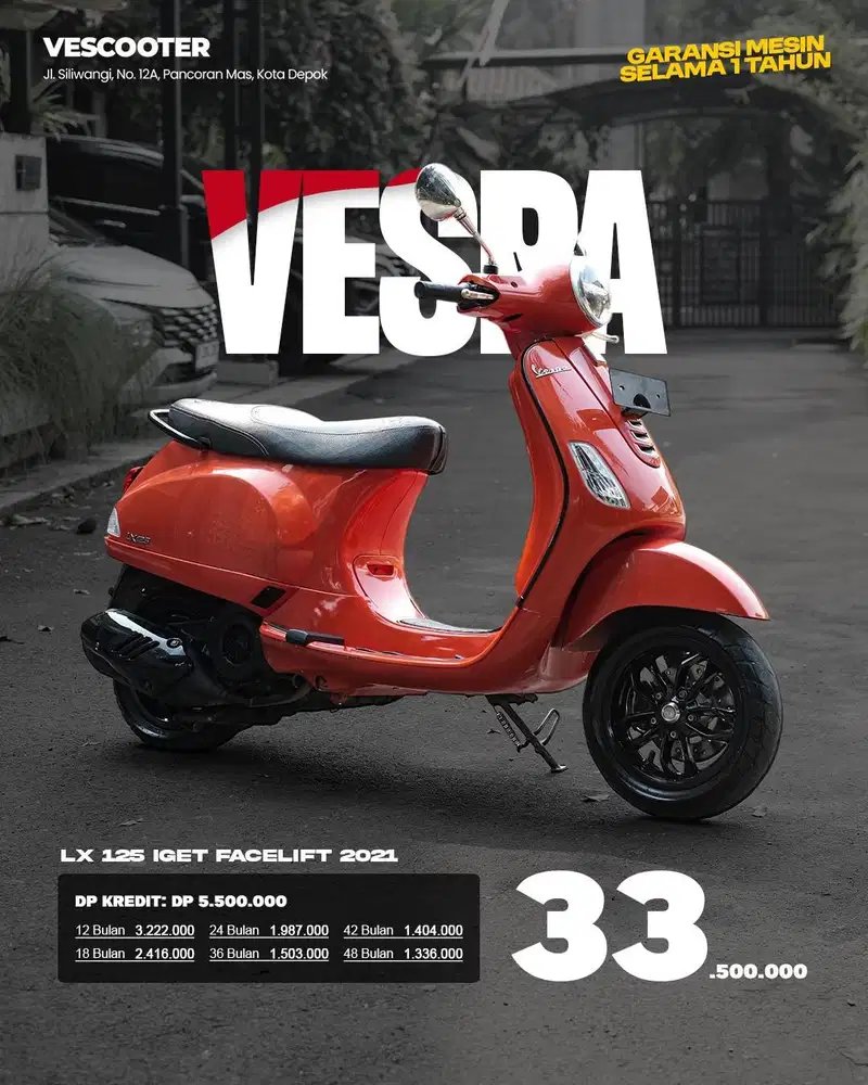 VESPA LX 125 IGET FACELIFT 2021