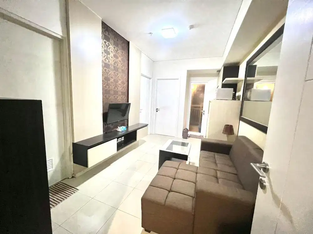 DIJUAL APARTEMEN PARAHYANGAN RESIDENCE 2 KT 1 KM FURNISHED