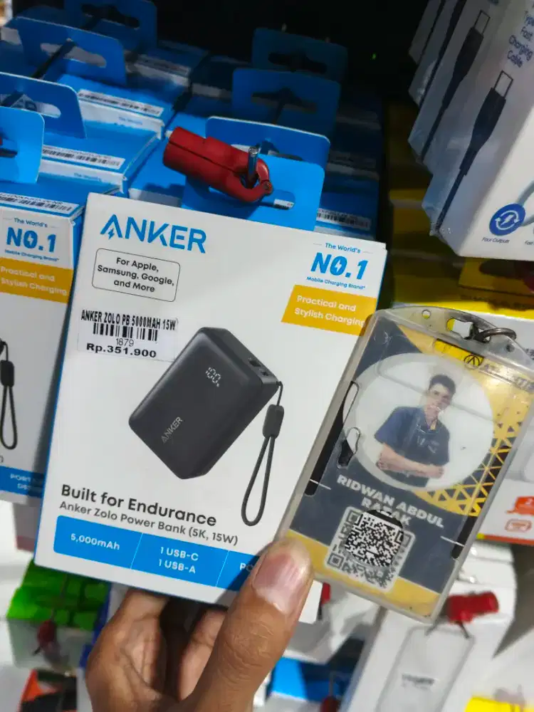 ANKER ZOLO PB 5000MAH 15W | ATLANTIS DAHSYAT