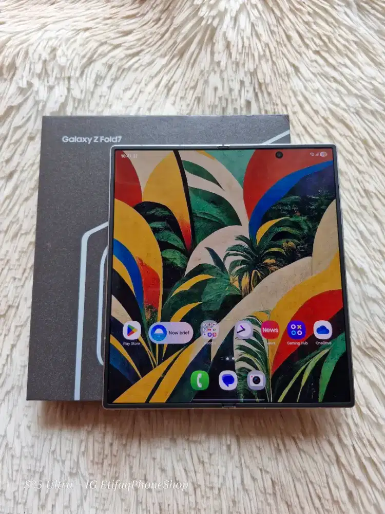 Samsung Z Fold 7 Baru 7bulan Fulset Ori Galaxy Zfold7 Zfold Fold7 5G