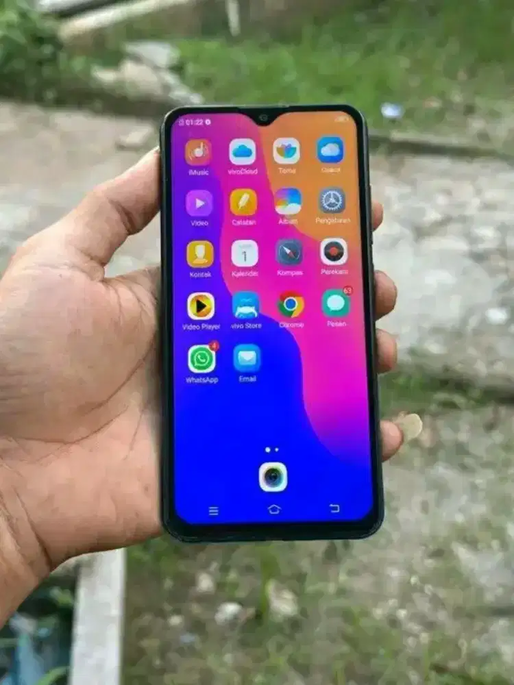 Vivo y91 4g starry black
