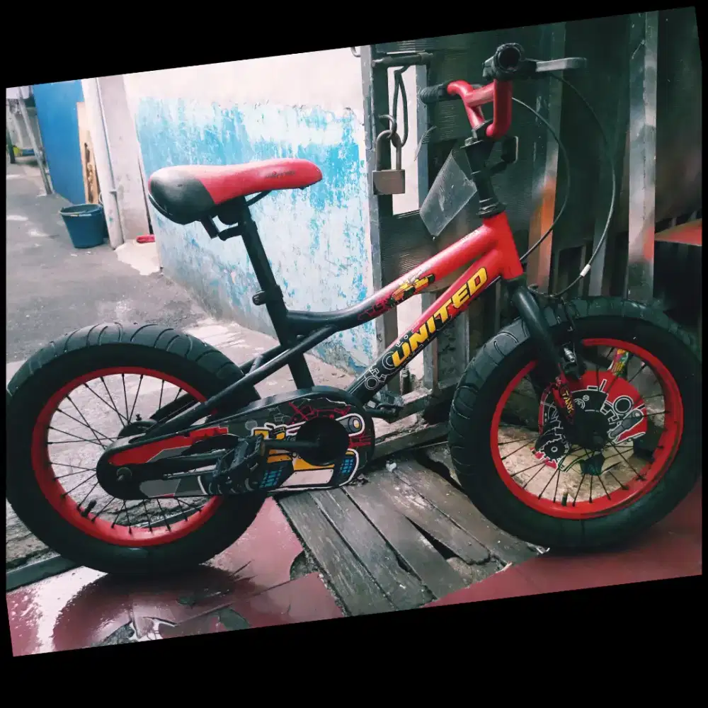 Sepeda anak United ukuran 16inc jumbo