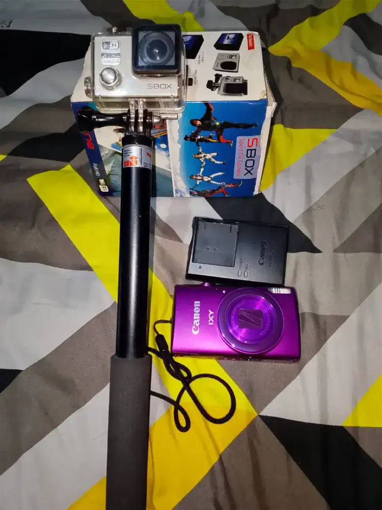 Jual murah kamera Canon IXY & kamera SBOX S-ONE