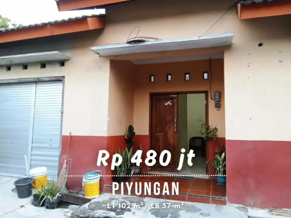 Dijual Rumah Murah Lingkungan Perumahan di Piyungan