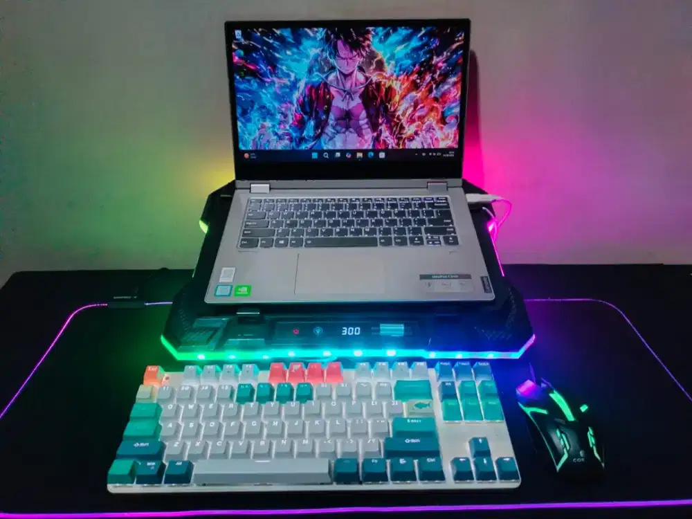 Laptop Touchscreen Lenovo Ideapad C340 Core  i5 Gen 8 Slim Bisa Lipat