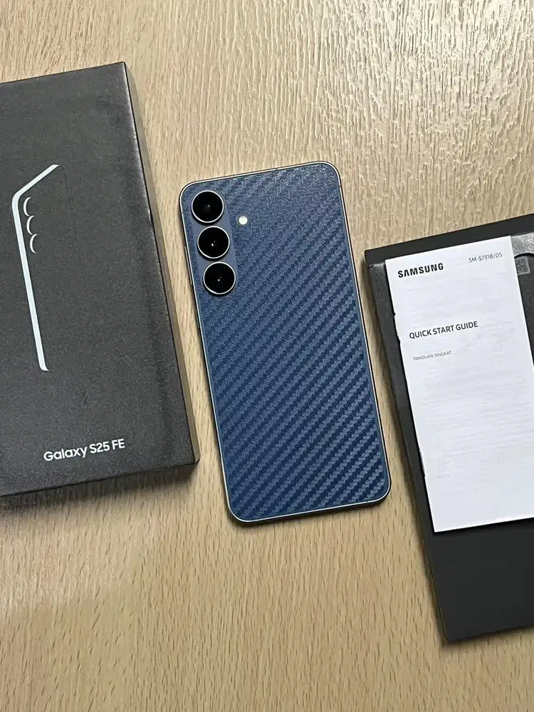 Samsung S25 FE 256 GB Mulus Fullset Masih Garansi Resmi