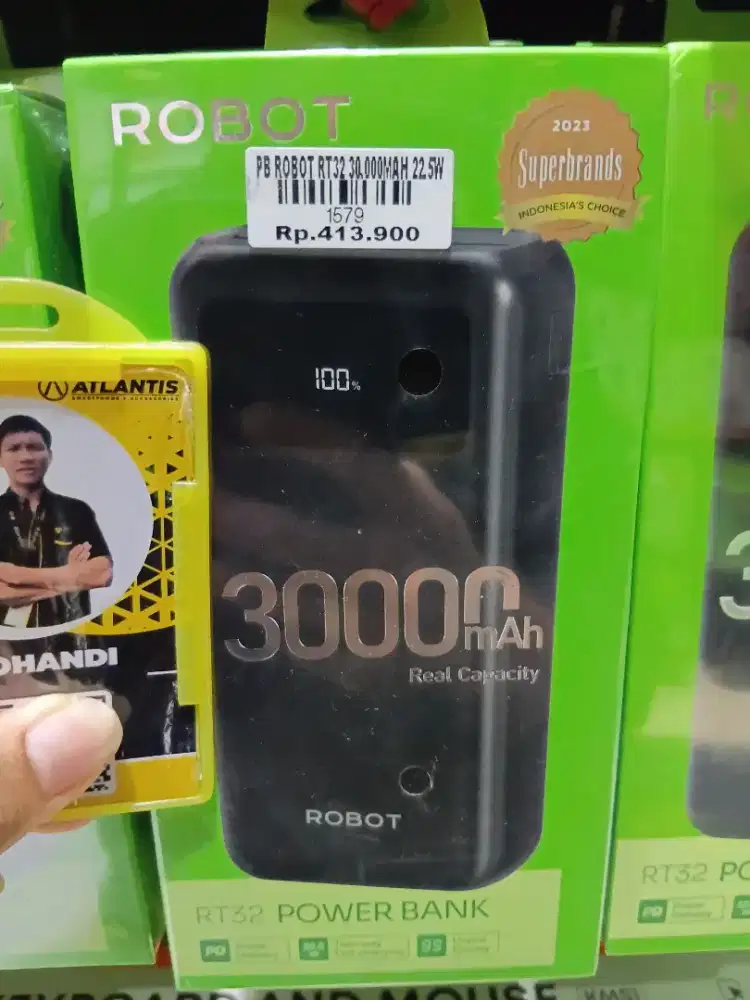rb robot rb32 30000mah 22,5w