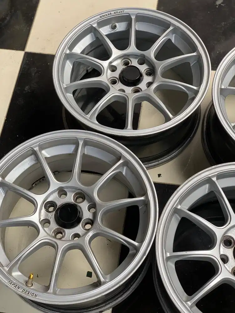 Velg 15 ssw ze40 pcd 4x100/114 brio avanza jazz yaris starlet agya