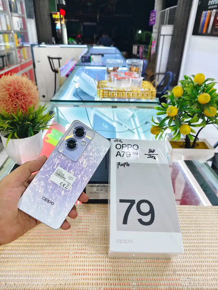 Oppo A79 5G Ram 8+8Gb/ 256Gb Fullset Mulus Original 100% Bergaransi
